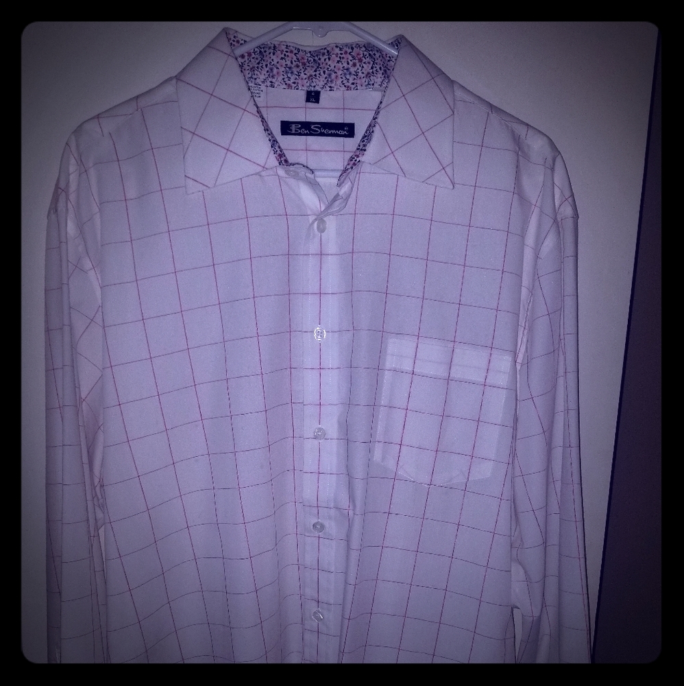 Ben Sherman long sleeve striped button down